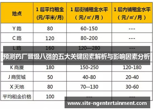 预测药厂晋级八强的五大关键因素解析与影响因素分析